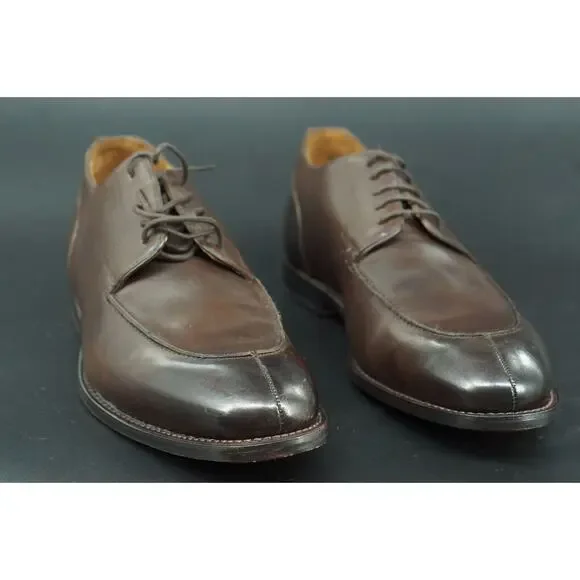 Allen Edmonds Watson Split Toe Derby Oxford Men Shoes Size 12 Brown New $395